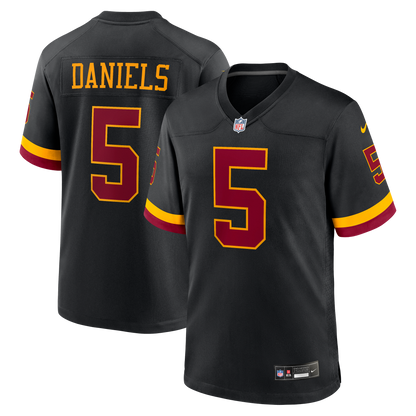 Washington Commanders Jayden Daniels Alternate Game Jersey Black