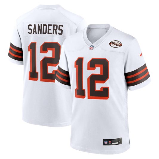 Shedeur Sanders Authentic 2025 NFL Draft 2nd Alternate Game Jersey - White