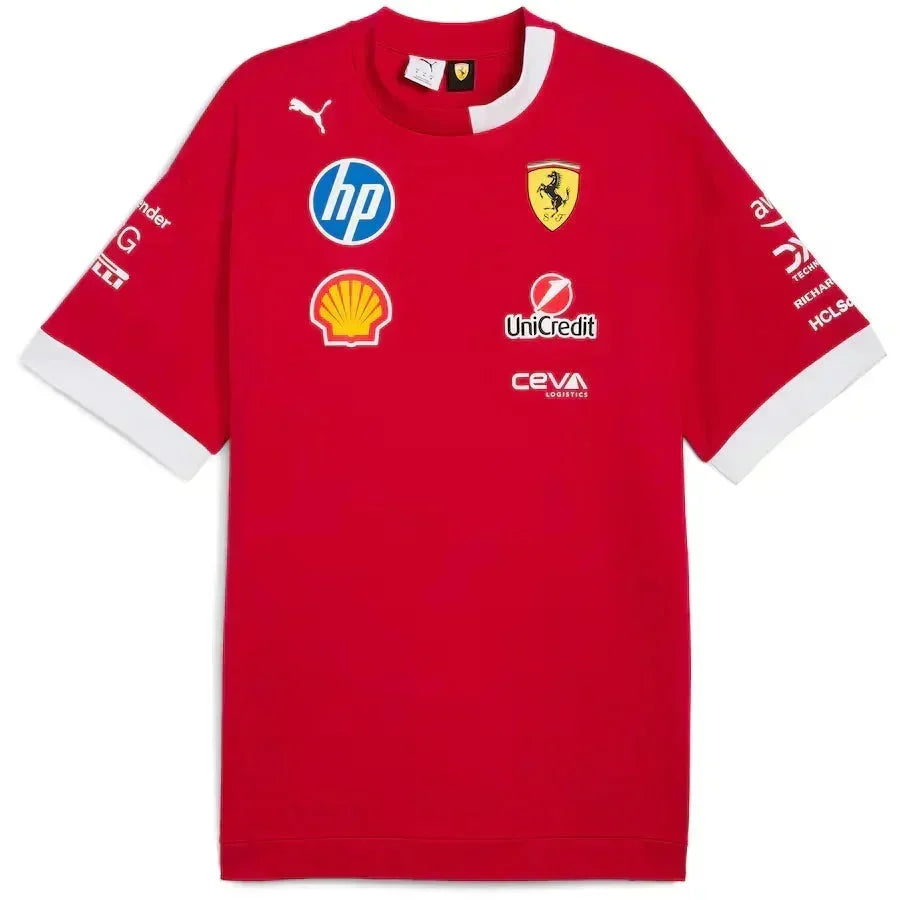 Team Set Up T-Shirt 2025 004-F1