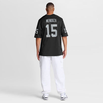 Fernando Mendoza 2026 NFL Draft First Round Pick No. 1 Game Jersey Black