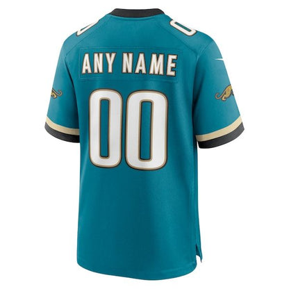 Prowler Throwback Custom Game Jersey Teal