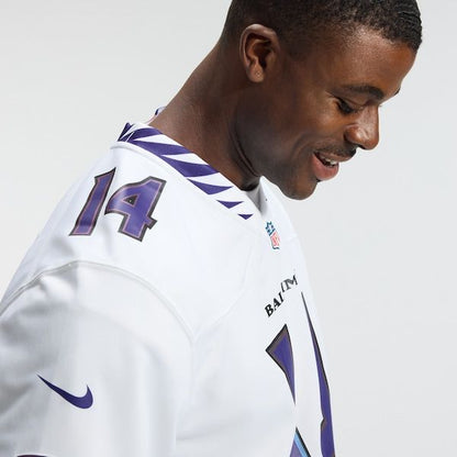 Kyle Hamilton Game Jersey White