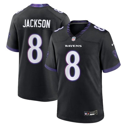 Lamar Jackson Alternate Game Jersey Black