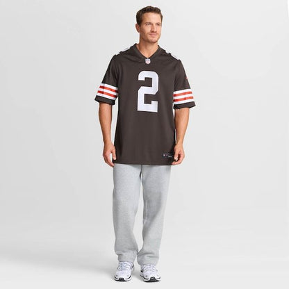 Shedeur Sanders Game Jersey Brown
