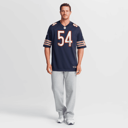 Brian Urlacher Game Retired Player Jersey Navy