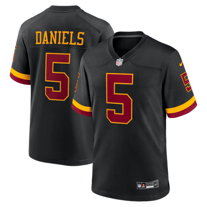 Jayden Daniels Alternate Game Jersey Black