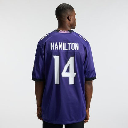 Kyle Hamilton Game Jersey Purple