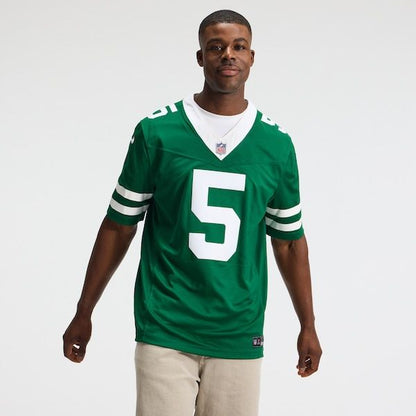 Garrett Wilson Vapor F.U.S.E. Stitched Limited Jersey Green