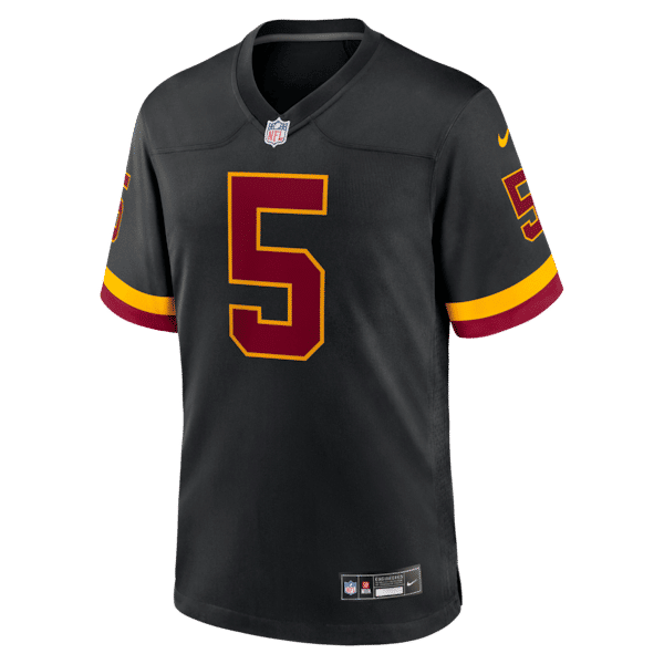 Washington Commanders Jayden Daniels Alternate Game Jersey Black