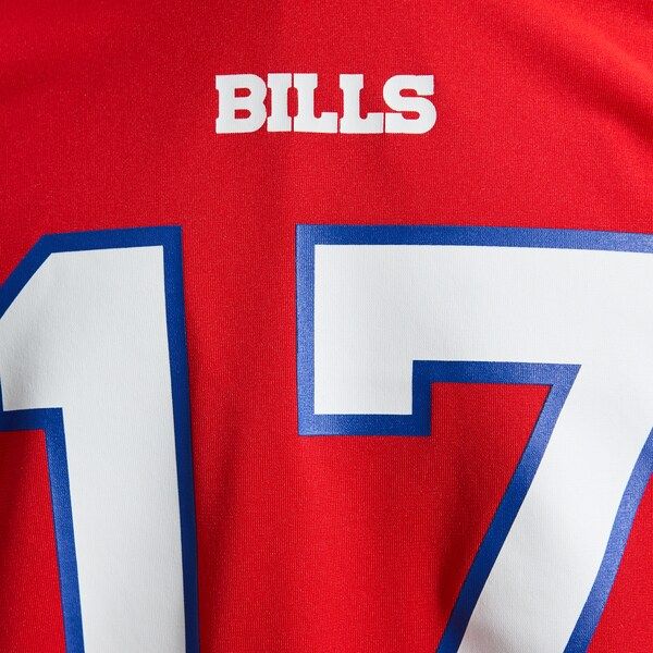Josh Allen Game Jersey Red